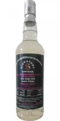 Bunnahabhain 2011 SV Moine The Un-Chillfiltered Collection #704137 Vino Strada Stub 50% 700ml