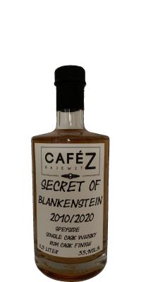 Speyside Distillery 2010 CZ The Secret of Blankenstein Bourbon + Rum Cask Finish 55.1% 500ml