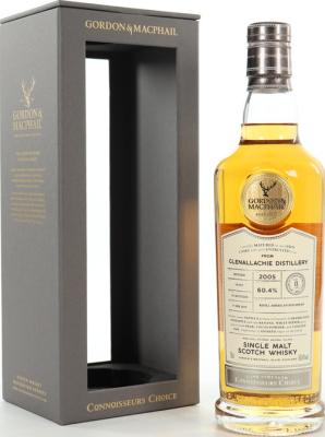 Glenallachie 2005 GM Connoisseurs Choice Cask Strength Refill American Hogshead #15601604 60.4% 700ml