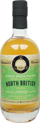 North British 1992 TSA The Alchemist's Chronicles Chapter No. 4 Refill Bourbon 42.8% 500ml