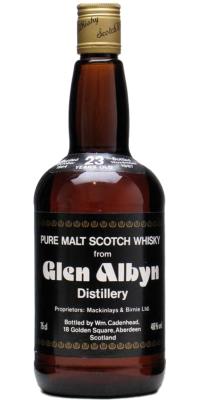Glen Albyn 1964 CA Dumpy Bottle 46% 750ml