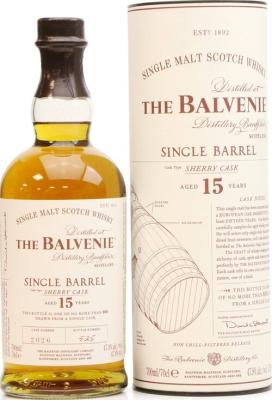 Balvenie Single Barrel Sherry Cask 15yo 47.8% 700ml