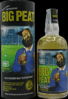 Big Peat The Rugby Edition 10yo DL Big Peat's World Tour 48% 700ml