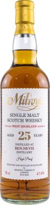 Ben Nevis 1996 Soh Refill Sherry Butt 47.6% 700ml