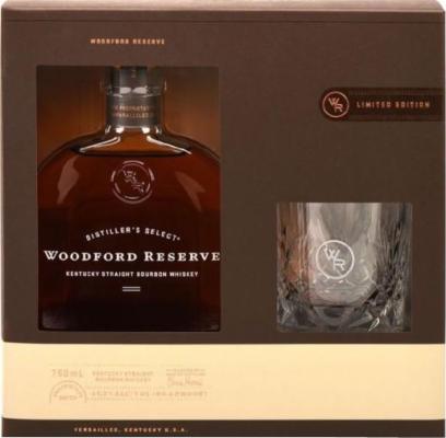 Woodford Reserve Distiller's Select Gift Set 43.2% 700ml