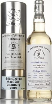 Caol Ila 2008 SV The Un-Chillfiltered Collection 310356 + 310357 46% 700ml