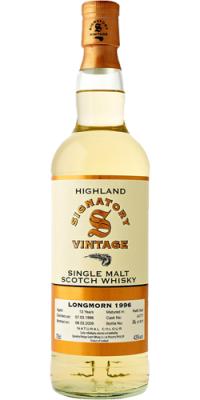 Longmorn 1996 SV Vintage Collection Refill Butt #40777 43% 700ml