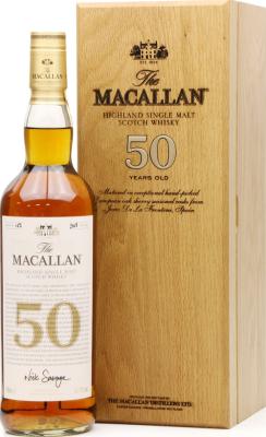 Macallan 50yo 44% 700ml