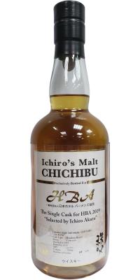 Chichibu 2012 Bourbon Barrel Hotel Barman's Association Japan 63.3% 700ml