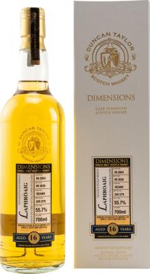 Laphroaig 2004 DT Dimensions Oak Casks #563469 55.7% 700ml