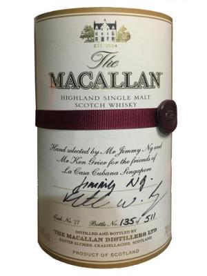 Macallan 23yo sherry cask #27 44.6% 700ml