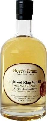 Highland King 2006 BD Vol. III Bourbon Cask 52.7% 700ml