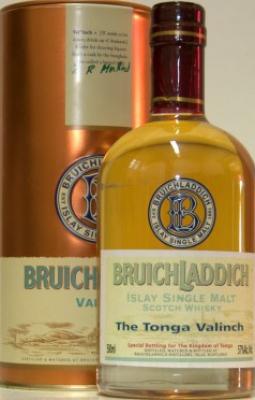 Bruichladdich 1989 The Tonga Valinch #1880 57% 500ml