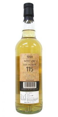 Bowmore 1998 Kb Hogshead 800196 45.7% 700ml