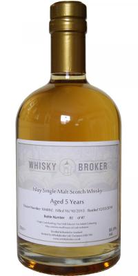 Islay Single Malt Scotch Whisky 2013 WhB Octave 10489Z 58.9% 500ml