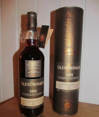 Glendronach 1993 Single Cask Oloroso Sherry Butt #38 Germany Exclusive 59.6% 700ml