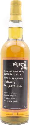 Secret Speyside Distillery 1994 WN #30 48.1% 700ml