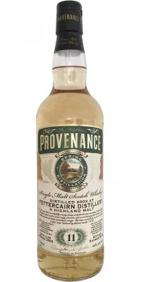 Fettercairn 2003 McG McGibbon's Provenance Refill Barrel DMG 10416 46% 700ml