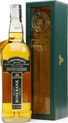 Rosebank 1991 CA Closed Distilleries Bourbon Hogshead 55.7% 700ml