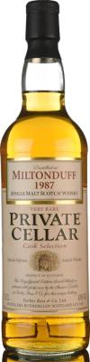 Miltonduff 1987 PC Cask Selection 43% 700ml