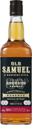 Old Samuel Blended Bourbon Whisky Finest Quality Reserve 40% 700ml