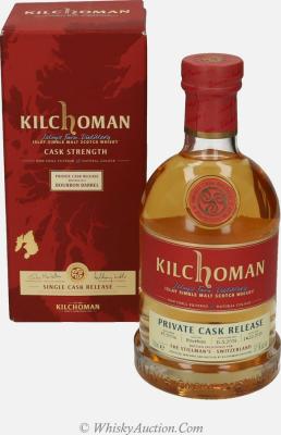 Kilchoman 2006 Private Cask Release 87/2006 The Stillman's Switzerland 57.1% 700ml
