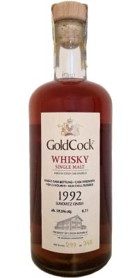Gold Cock 1992 Single Cask Cask Strength 59.5% 700ml