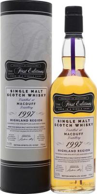 Macduff 1997 ED The 1st Editions Refill Hogshead HL 15366 54.4% 700ml