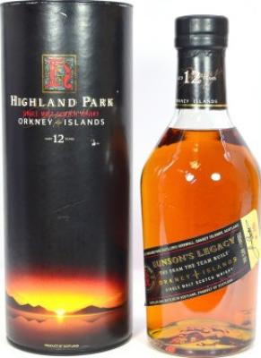 Highland Park Eunson's Legacy The Dram the Team built 40% 700ml