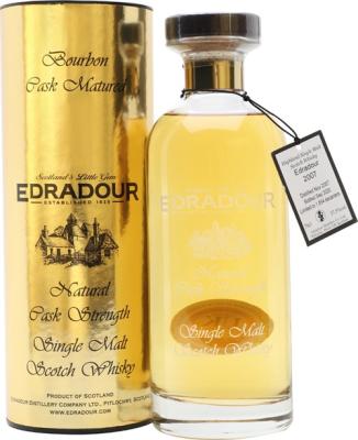 Edradour 2007 Natural Cask Strength 57.5% 700ml