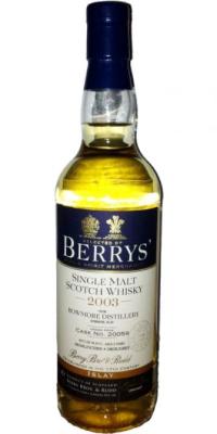 Bowmore 2003 BR Berrys Refill Hogshead #20059 57.9% 700ml