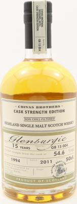 Glenburgie 1994 Chivas Brothers Cask Strength Edition 15yo 54.6% 500ml