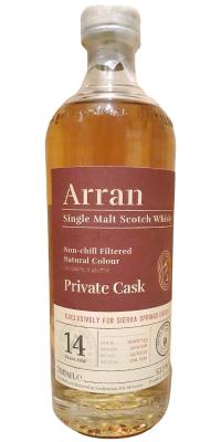 Arran 2006 Bourbon Sierra Springs Liquor 53.9% 700ml