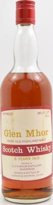 Glen Mhor 8yo GM Proof 26 2 3 fl. ozs 70% 750ml