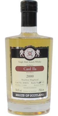Caol Ila 2000 MoS Bourbon Hogshead #309876 54.6% 700ml