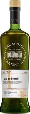 Balblair 2007 SMWS 70.27 Fire and earth 10yo 60.6% 700ml