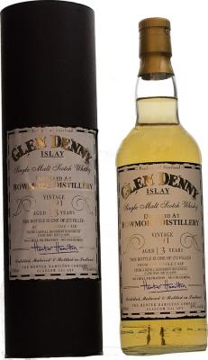 Bowmore 1991 HH Glen Denny Refill Bourbon Hogshead HH91/1699 49% 700ml