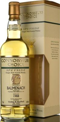 Balmenach 1988 GM Connoisseurs Choice Refill Sherry Hogsheads 43% 700ml