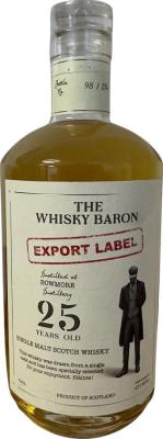 Bowmore 1997 TWBa Export Label Hogshead 47.7% 700ml