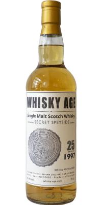 Secret Speyside 1997 WAGE No. 0009 Barrel 46.9% 700ml