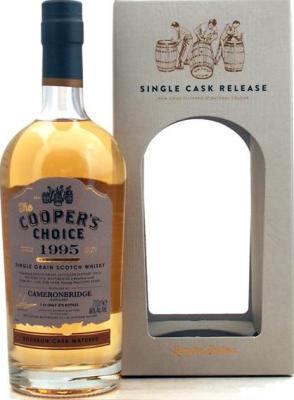 Cameronbridge 1995 VM The Cooper's Choice Bourbon Cask #11198 46% 700ml