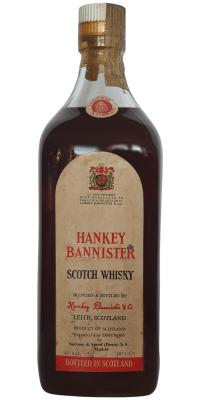 Hankey Bannister Scotch Whisky Saccone & Speed Iberia S.A. Madrid 43% 1875ml