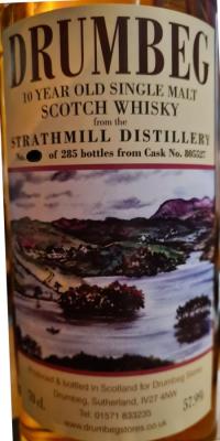 Strathmill 10yo UD Drumbeg Stores 57.9% 700ml