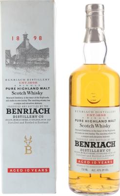 BenRiach 10yo 43% 750ml