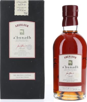 Aberlour A'bunadh batch #30 59.8% 700ml