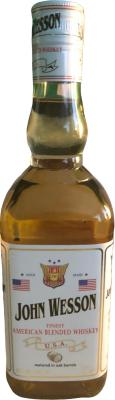 John Wesson Finest American Blended Whisky Oak Barrels 40% 700ml