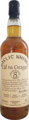 Cul na Creagan 8yo Uisge Beatha Bracha Gaelic Whisky The Opimian Society 43% 700ml