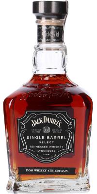 Jack Daniel's Single Barrel Select Dom Whisky Collection 4th Edition 45% 700ml