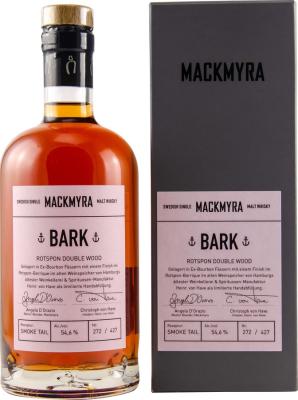 Mackmyra Bark Rotspon Double Wood 54.6% 500ml