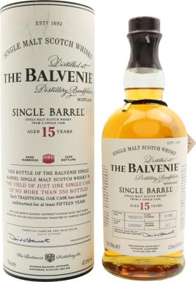 Balvenie 1997 Single Barrel Cask No.11185 15yo 47.8% 700ml